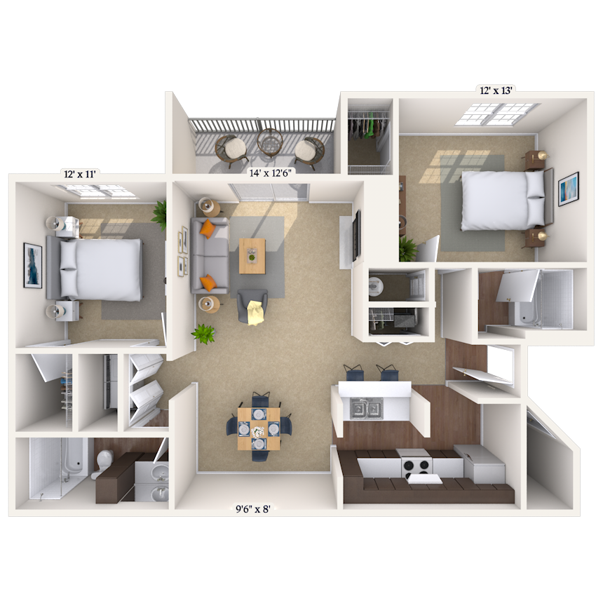 101 Bridgetown Road 1-2 Beds Apartment for Rent - Photo Gallery 17